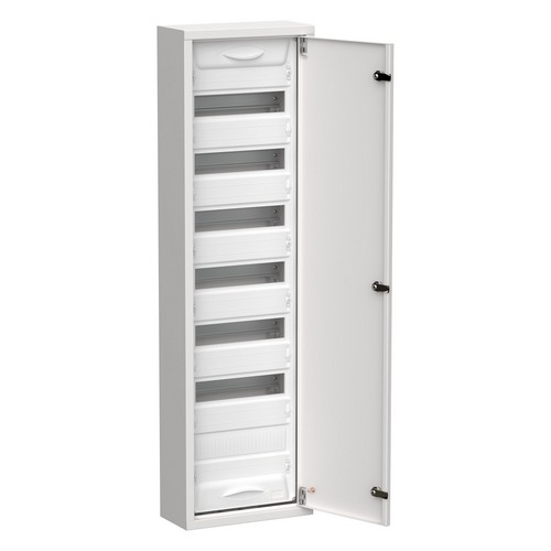 TITAN 5 Корпус металлический ЩРн-84 (1х84) 1085х310х140мм IP31 белый (одна дверь) IEK