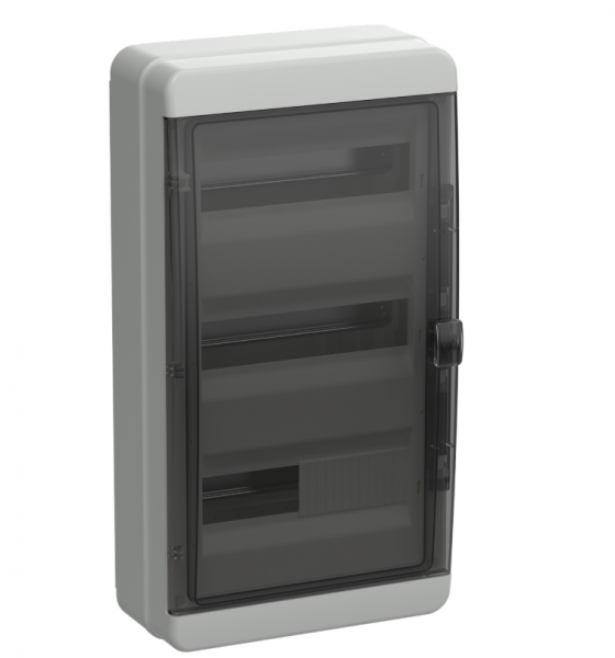 TEKFOR-IEK  КМПн-36 IP65 на 36 модуля прозрачная дверь