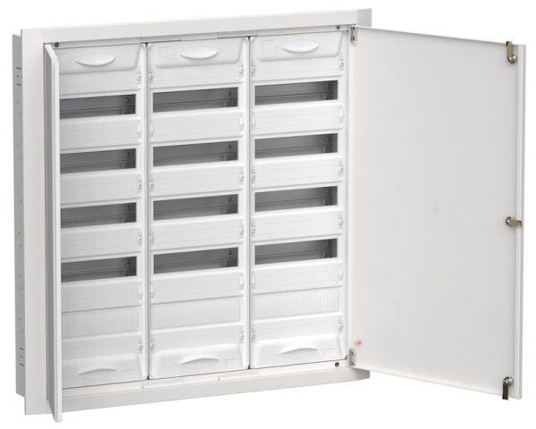 TITAN 5 Корпус металлический ЩРв-180 (3х60) 880х885х130мм IP31 белый (две двери) IEK