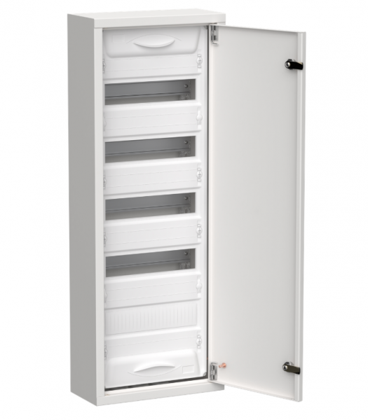 TITAN 5 Корпус металлический ЩРн-60 (1х60) 835х310х140мм IP31 белый (одна дверь) IEK