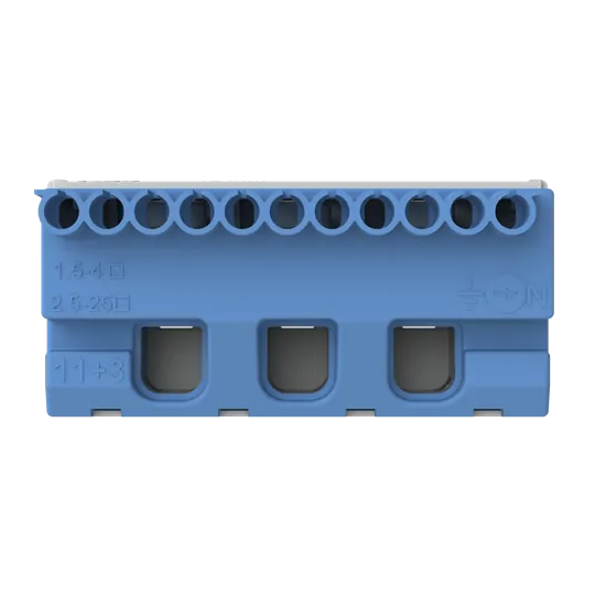 ZK113B Клеммник самозажимной N11x4+3x25мм