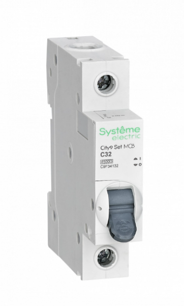 Systeme Electric City9 Set Автоматический выключатель (АВ) С 32А 1P 4.5kA 230В