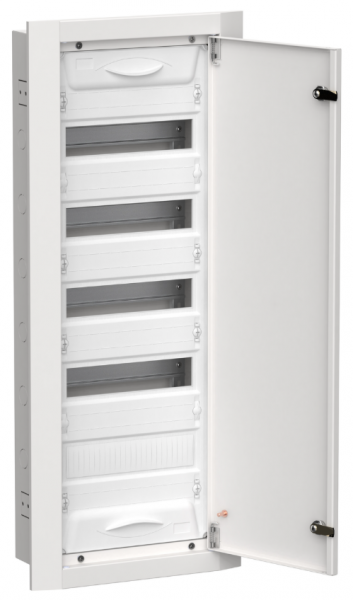 TITAN 5 Корпус металлический ЩРв-60 (1х60) 880х365х130мм IP31 белый (одна дверь) IEK
