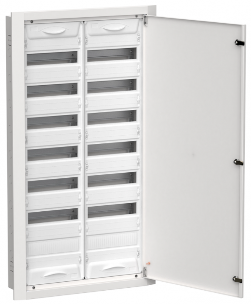 TITAN 5 Корпус металлический ЩРв-168 (2х84) 1130х625х130мм IP31 белый (одна дверь) IEK