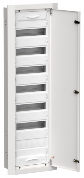 TITAN 5 Корпус металлический ЩРв-84 (1х84) 1130х365х130мм IP31 белый (одна дверь) IEK