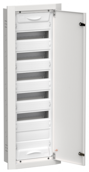 TITAN 5 Корпус металлический ЩРв-72 (1х72) 1005х365х130мм IP31 белый (одна дверь) IEK
