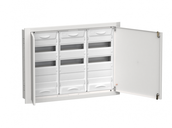 TITAN 5 Корпус металлический ЩРв-108 (3х36) 630х885х130мм IP31 белый (две двери) IEK