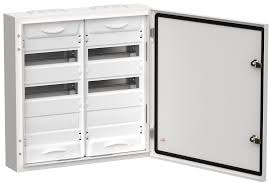 TITAN 5 Корпус металлический ЩРн-72 (2х36) 585х570х140мм IP54 белый (одна дверь) IEK